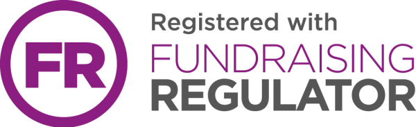 Registered with Fundraising Regulator logo 